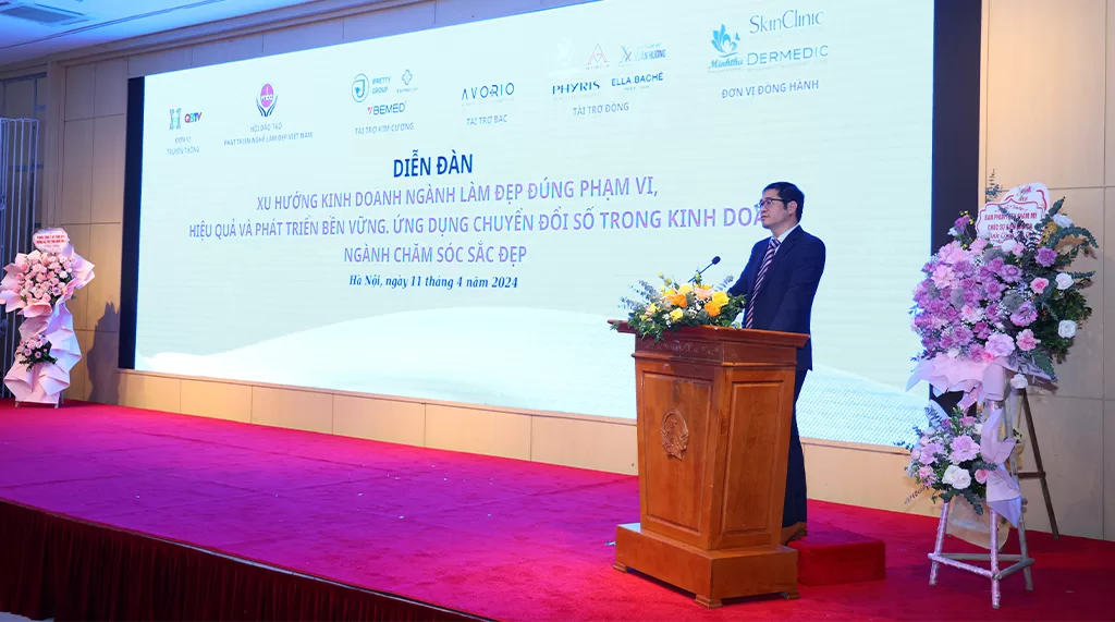 Ông Lê Văn Chương phát biểu tại diễn đàn