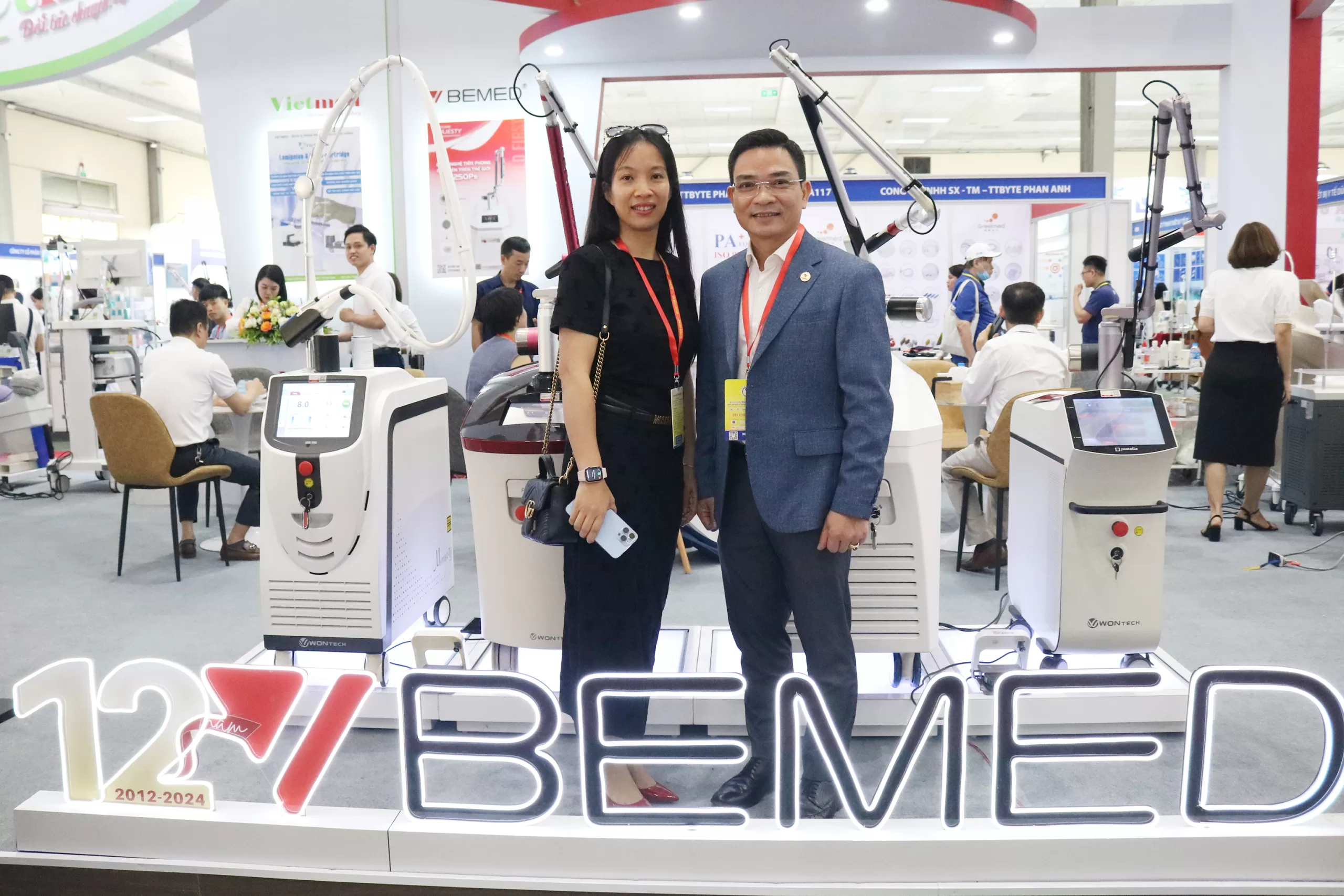 H&igrave;nh ảnh đ&aacute;ng nhớ của Bemed tại Triển l&atilde;m