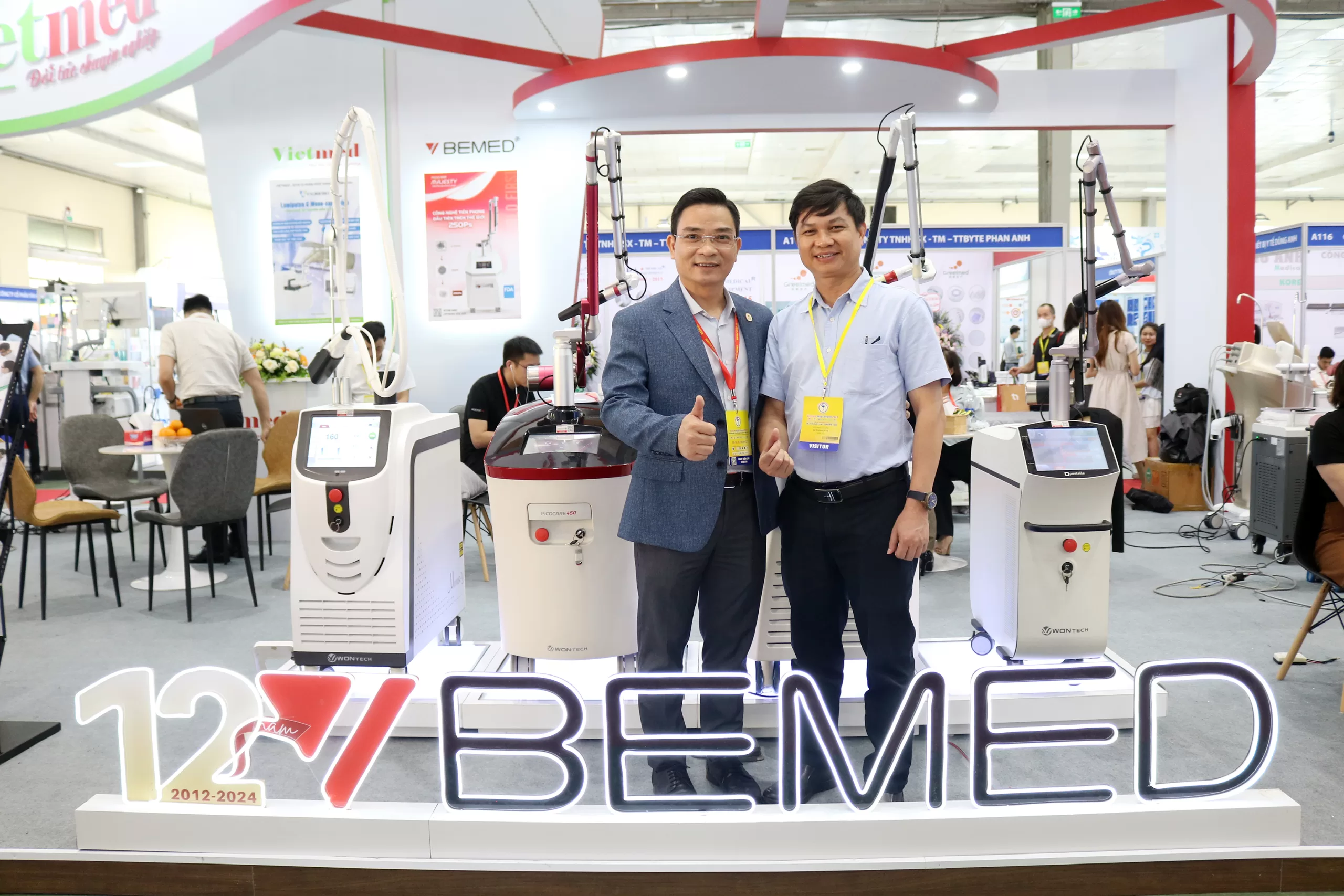 H&igrave;nh ảnh đ&aacute;ng nhớ của Bemed tại Triển l&atilde;m