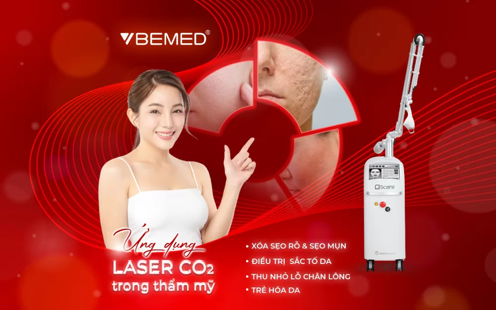 Ứng dụng của laser CO2 fractional trong thẩm mỹ