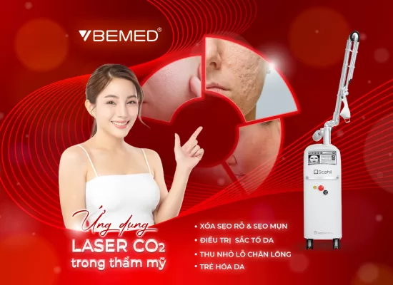 Ứng dụng của laser CO2 fractional trong thẩm mỹ