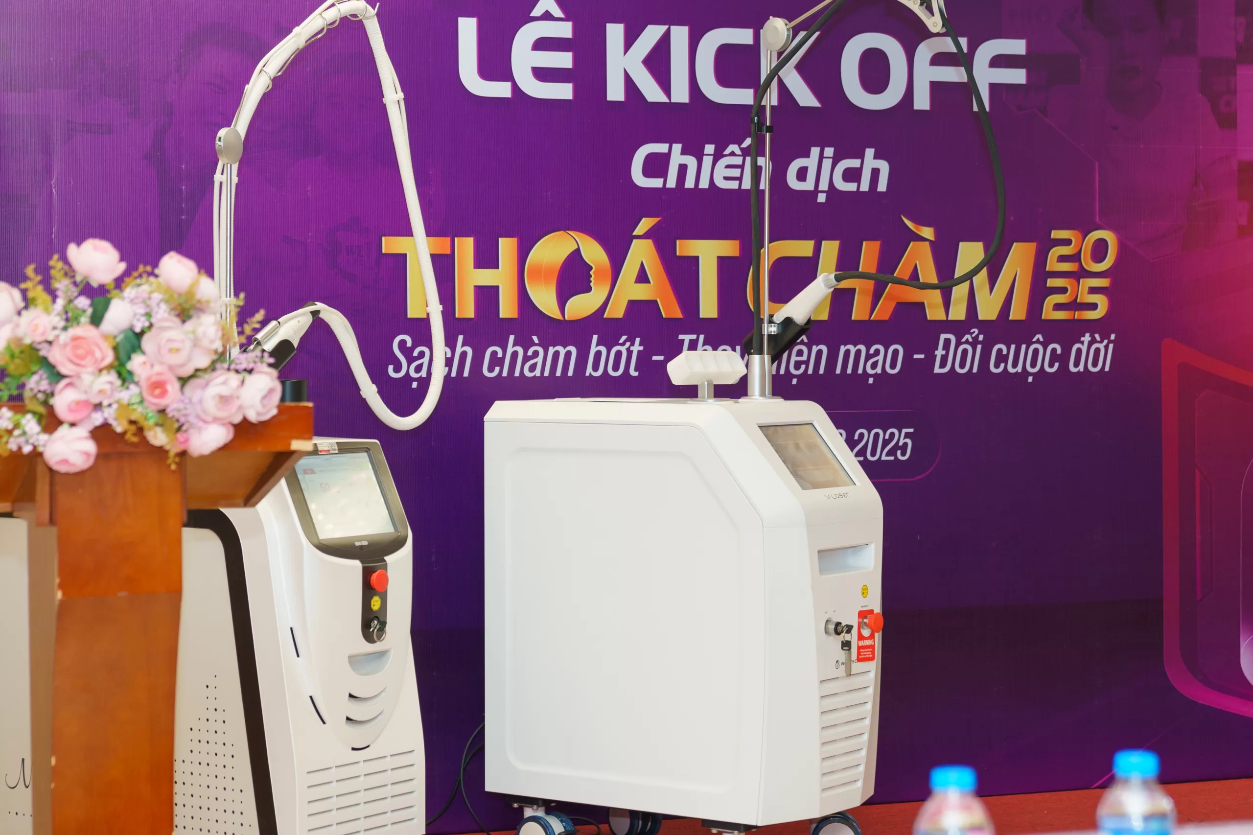 Một số thiết bị laser của BEMED đượng ứng dụng trong Chiến dịch tho&aacute;t ch&agrave;m