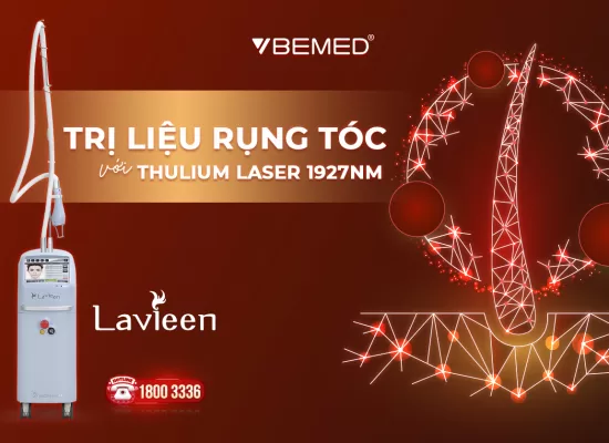 Điều trị rụng tóc với Lavieen thulium