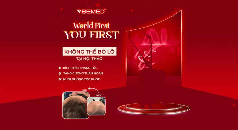 Phương Pháp Trị Liệu Rụng Tóc Tại “World First – You First”