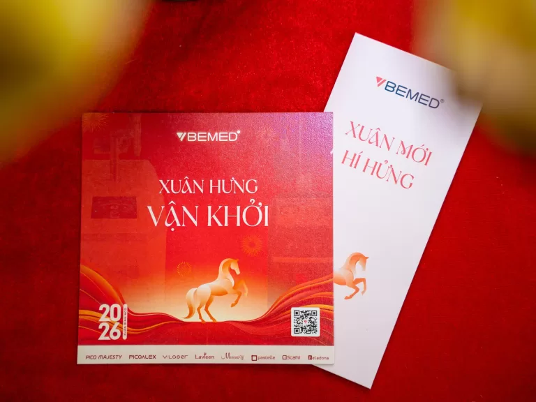 Xu&acirc;n Hưng Vận Khởi &ndash; Xu&acirc;n Mới H&iacute; Hửng |Thiệp Xu&acirc;n BEMED 2026