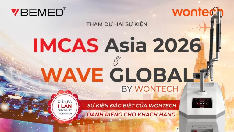 BEMED: Tặng V&eacute; Tham Dự Wave Global & IMCAS Asia 2026
