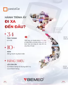 H&agrave;nh tr&igrave;nh của Pastelle đi xa đến đ&acirc;u