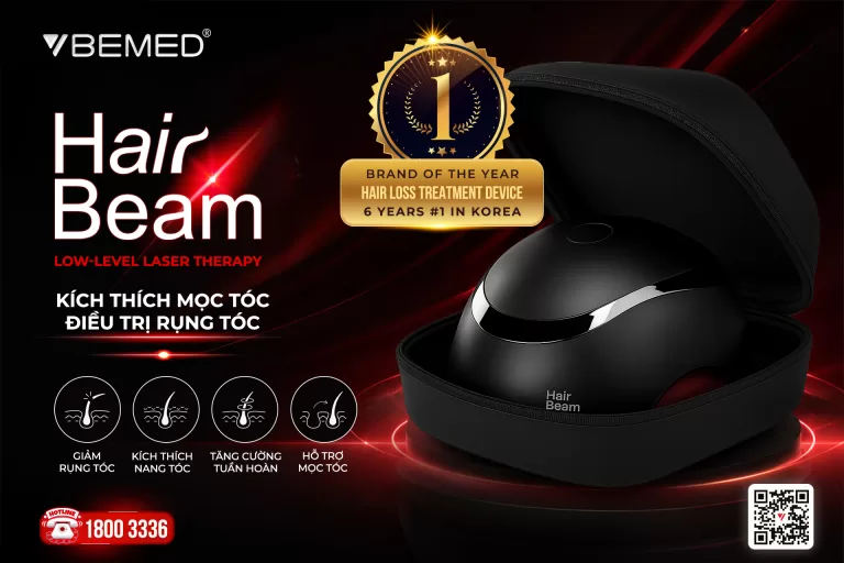 Giải Ph&aacute;p Điều Trị Rụng T&oacute;c Tại Nh&agrave; Với HairBeam