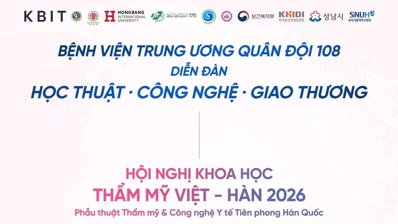 Hội nghị Khoa học Thẩm mỹ Việt - H&agrave;n 2026
