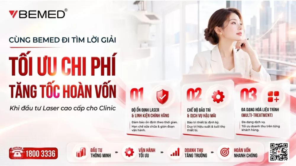 Tư vấn chi phí vận hành cho clinic từ BEMED